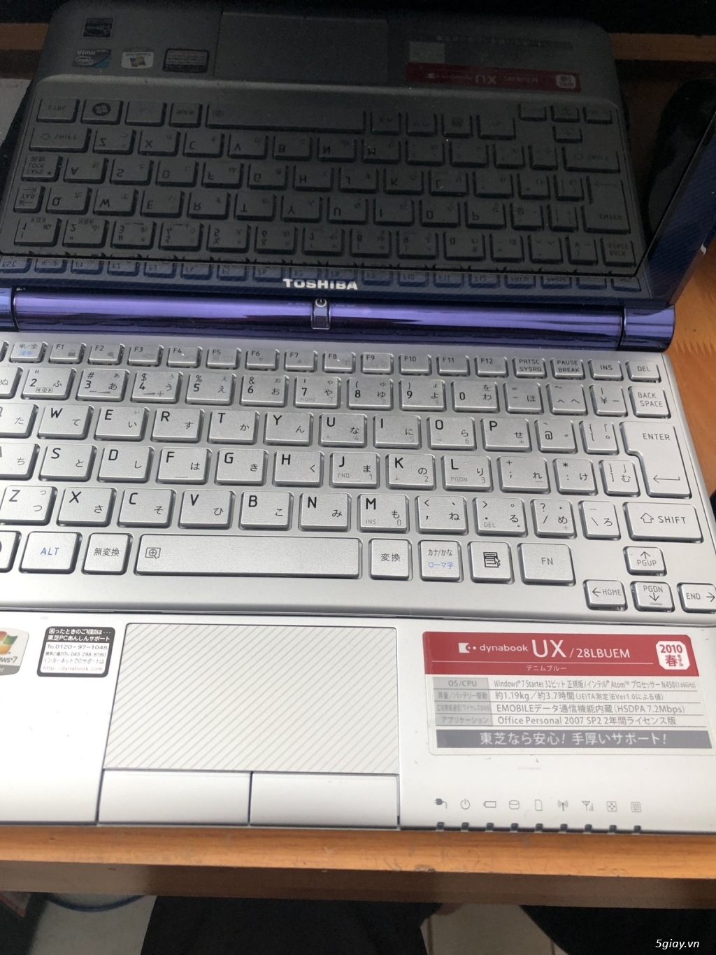 Laptop Mini Toshiba dynabook UX/28LBUEM