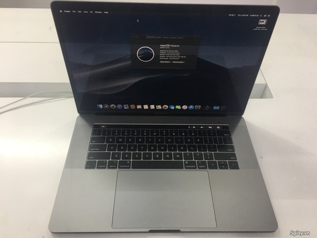 Cần bán : MacBook Pro 15inch 2019 (MV912) i9 - R16 - 512GB - Mới 100% - 4