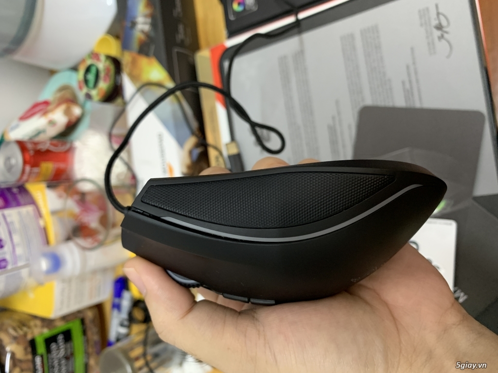 Chuột Razer Mamba Elite, Mouse pad Razer Firefly, Steelseries QCK+ PUB - 2