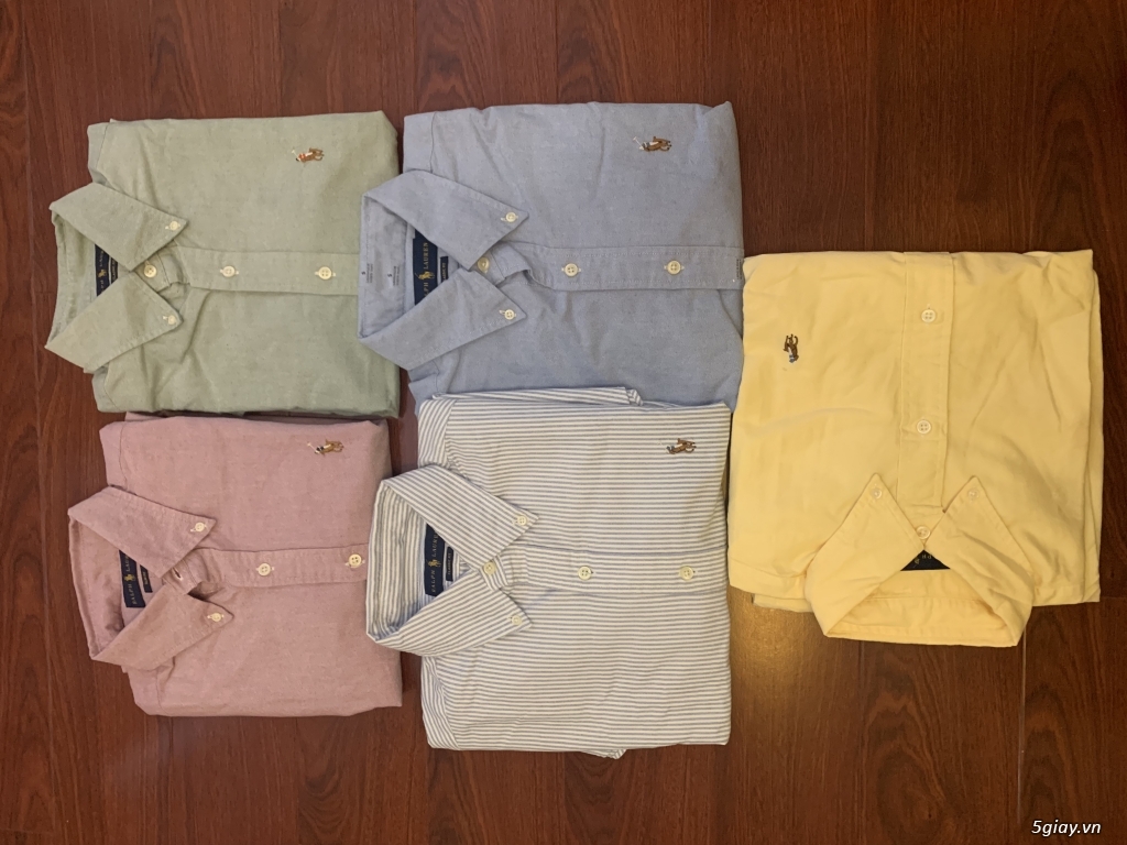 Mua Áo Sơ Mi Nam Tay Dài Custom Fit Oxford Shirt POLO RALPH LAUREN tại ACFC  Online