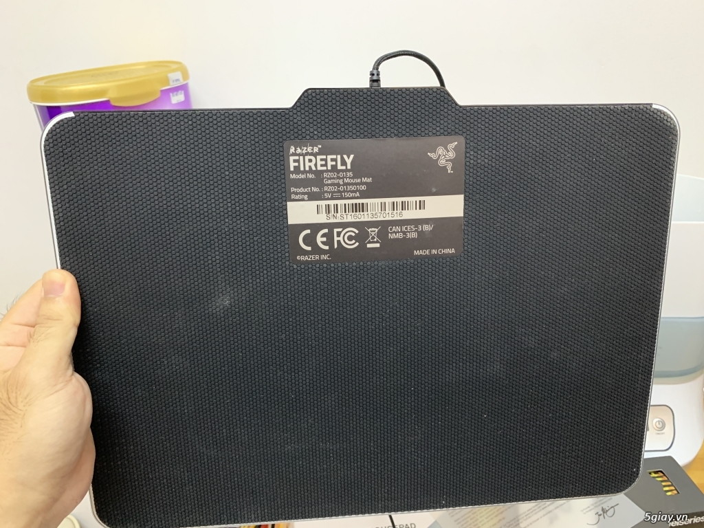 Chuột Razer Mamba Elite, Mouse pad Razer Firefly, Steelseries QCK+ PUB - 14