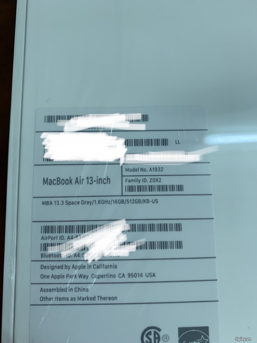 macbook Air 2018 New
