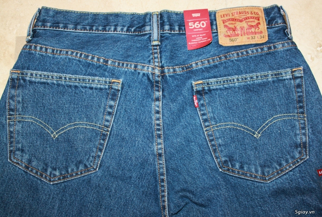 Cần bán quần jeans chính hãng Levi's 560 size 32x34 - 2