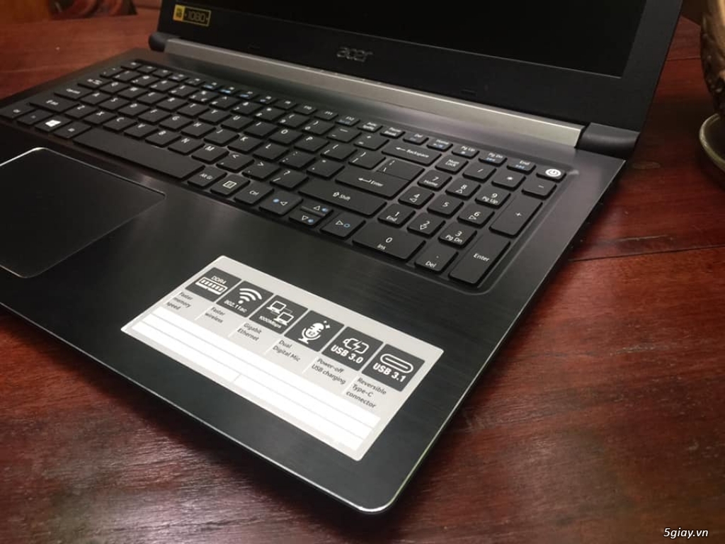 Laptop Acer A515 I3_7130U 8G 128G 15.6FHD - 1