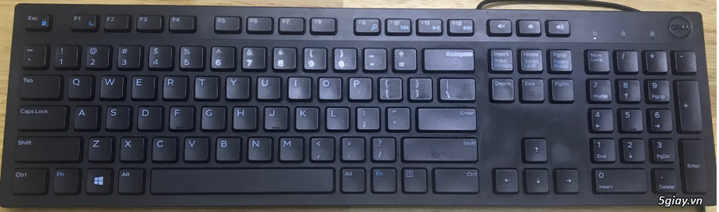 Bàn phím USB Dell KB216 , End: 23h 04/11/19