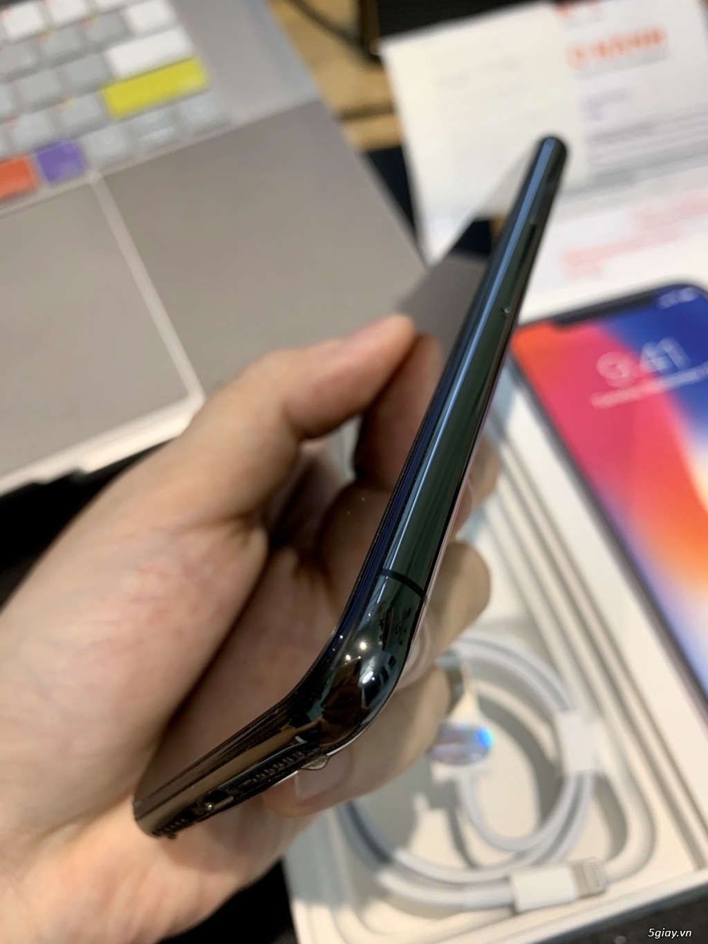 Iphone X 64gb đen QT Mỹ - Like new 98% - Full Box - 5