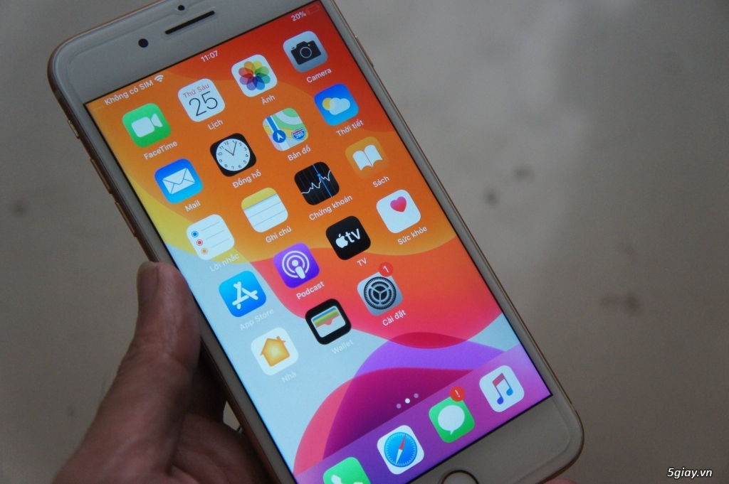 iphone 8 plus 64Gb,gold,qtế.hình thật - 3