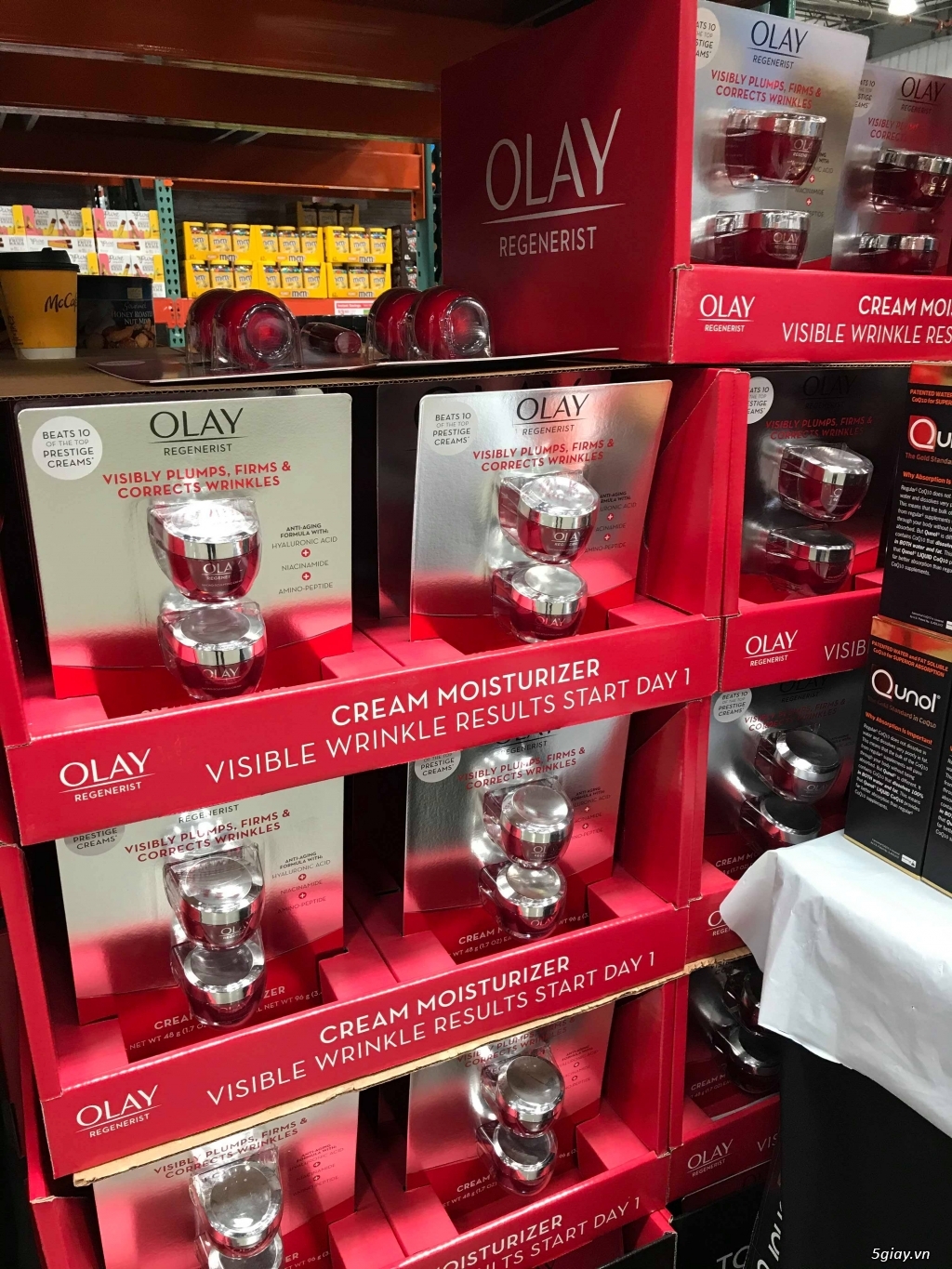 Kem dưỡng ẩm chống lão hoá Olay hàng nhập Mỹ set 2 hủ - 1