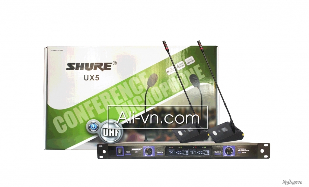 Micro hội nghị không dây chuyên nghiệp Shure UX5