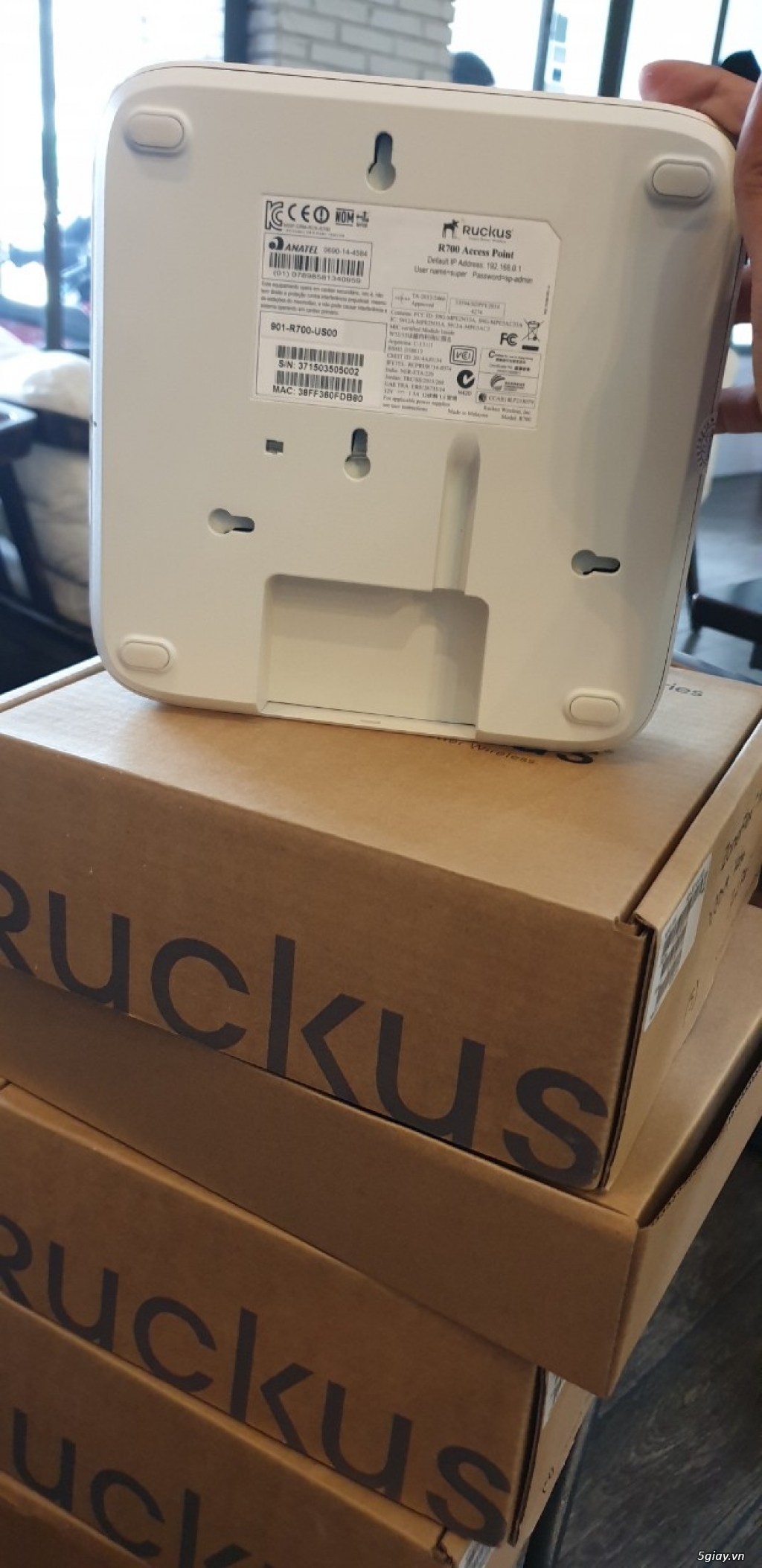 Ruckus R700 Dual Band 802.11ac wifi cao cấp chuẩn AC - Liên hệ giá tốt