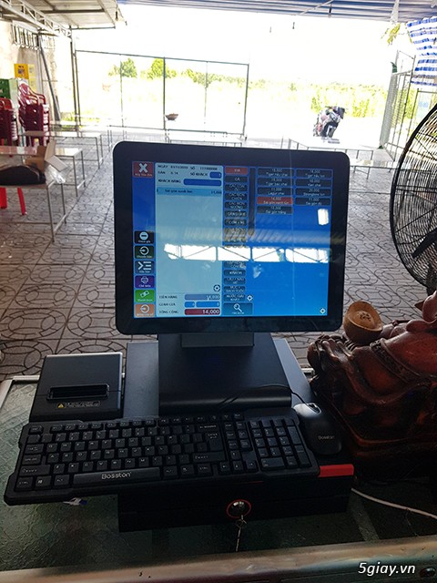 Máy tính tiền cảm ứng cho CAFE, QUÁN ĂN tại Bến Tre - 3