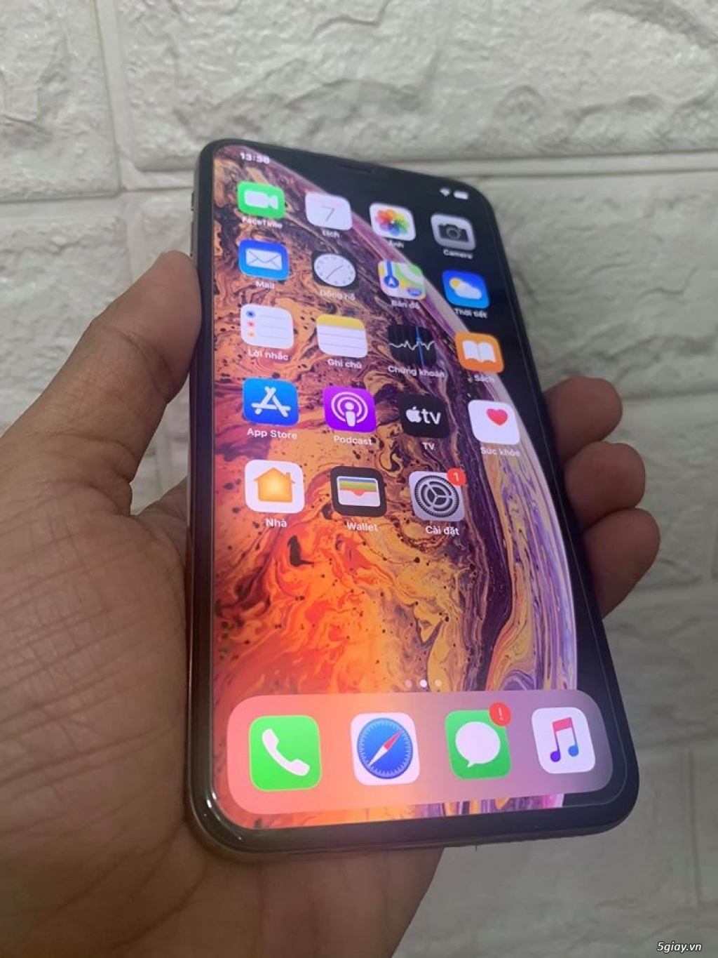 Iphone Xs Max Quốc Tế 256G Gold (No Face ID) - 1