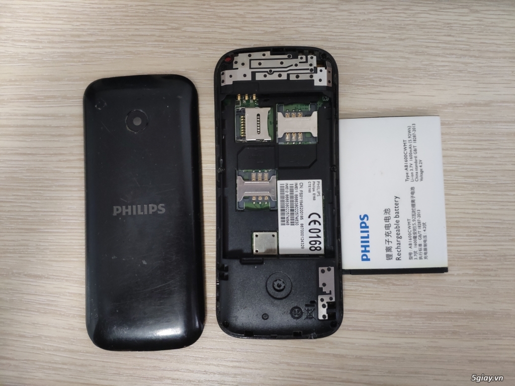 Điện thoại Philips pin trâu end 22h59p 10/11/2019 - 1