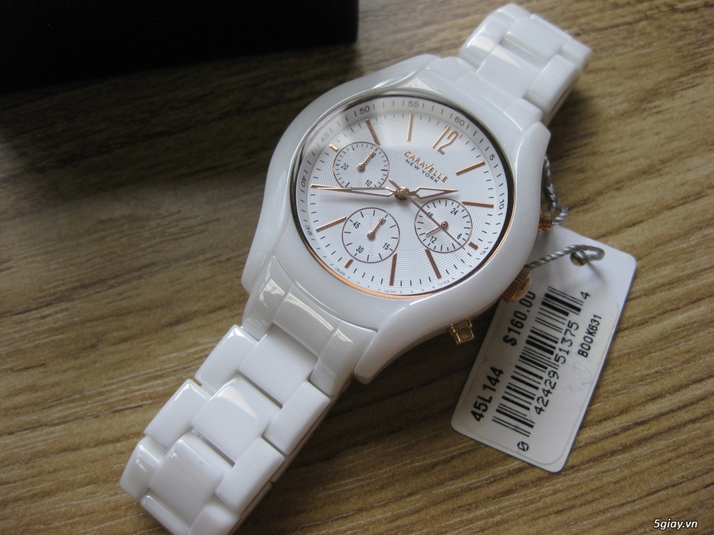 [Watches for Women] CARAVELLE CERAMIC by BULOVA / End 22h59 12/11/2019. - 3