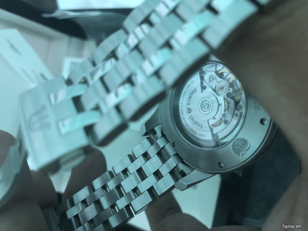 Maurice lacroix dial xanh lá - 2