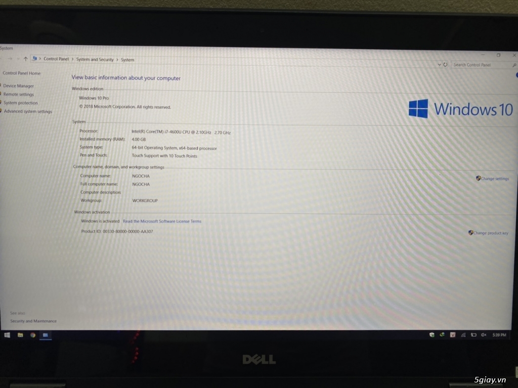 Bán Laptop Dell Latitude E7440 - 4