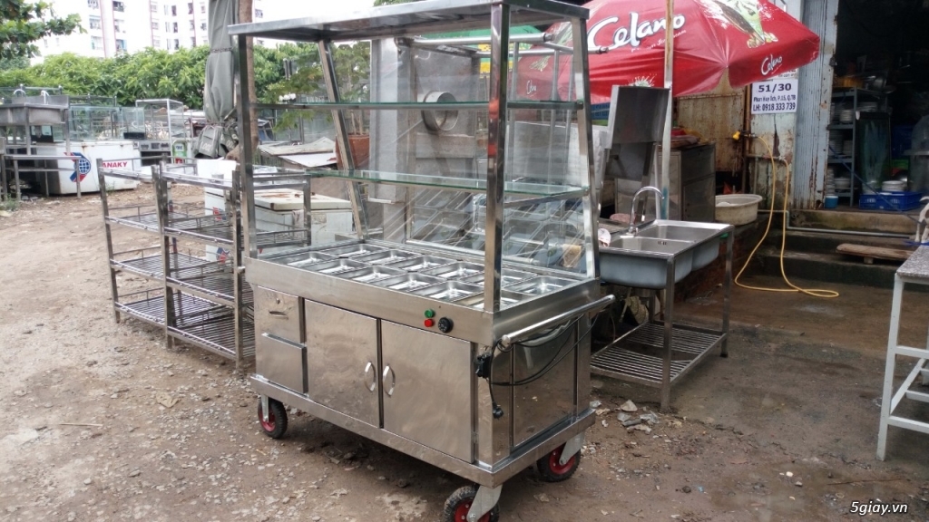 CẦN THANH LÝ XE CƠM HÂM 12 NGĂN INOX MỚI 99% GIÁ RẺ 5 TRIỆU