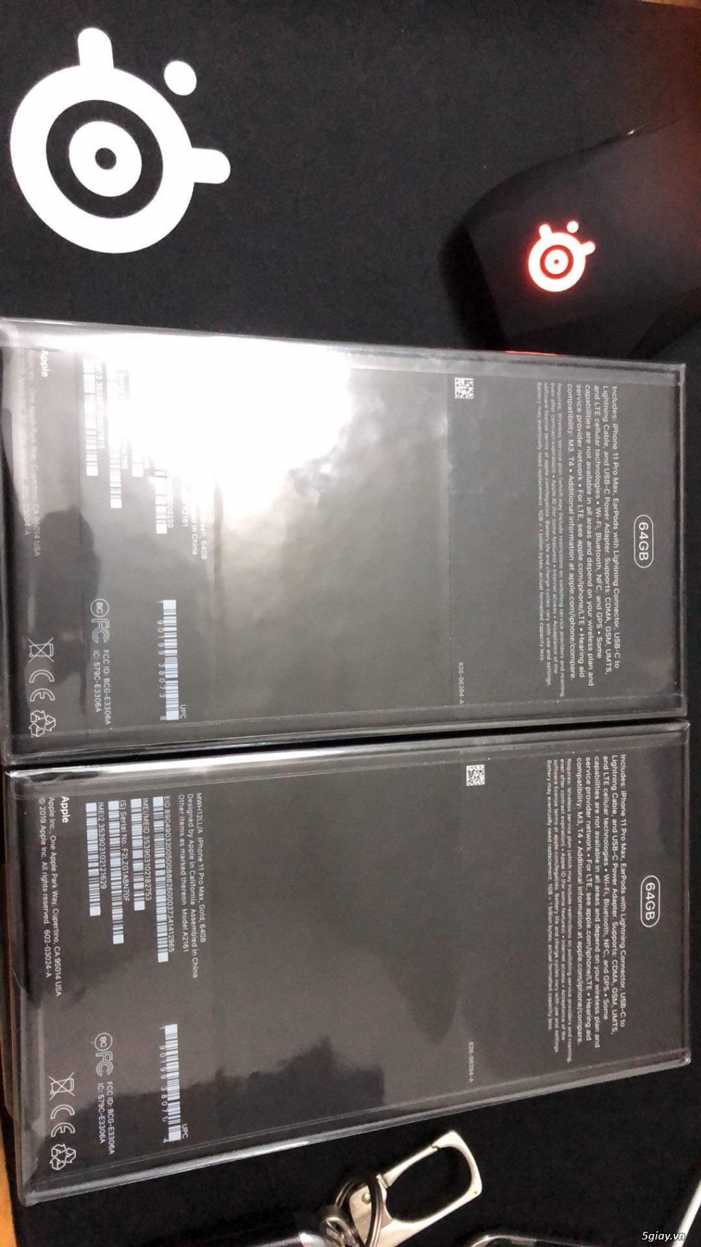 Ip 11 Pro Max màu Green và Gold, 64Gb  Máy mới 100%, còn nguyên Seal, - 1