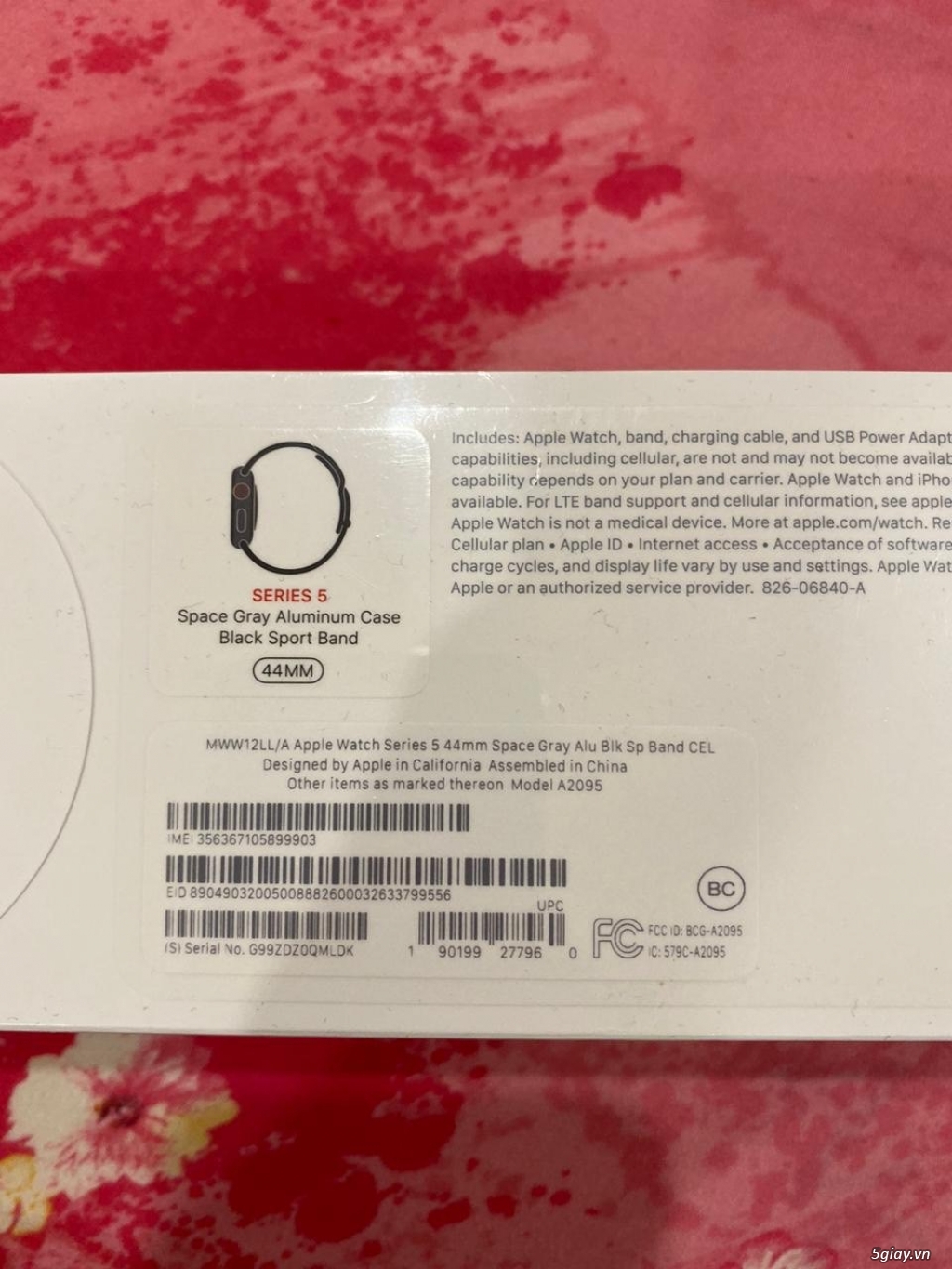 Smarwatch S5 44mm Gray LTE - 1