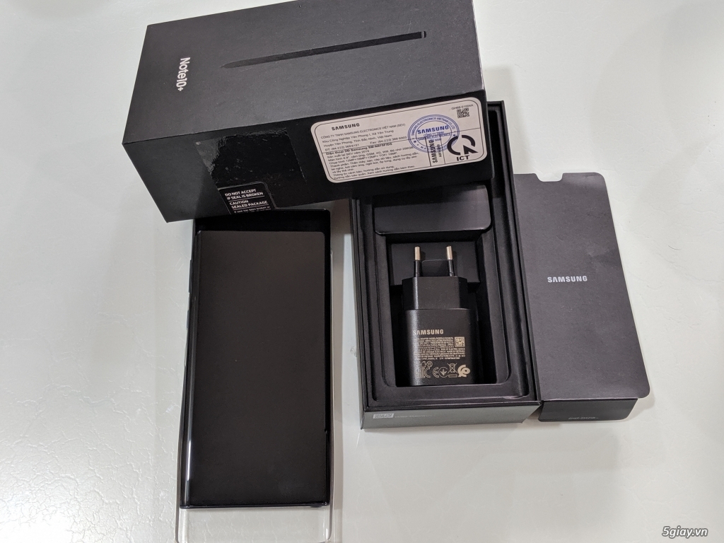 Đúng Samsung Viet Nam Note 10 Plus 256G Fullbox, BH 2/2020 - 1