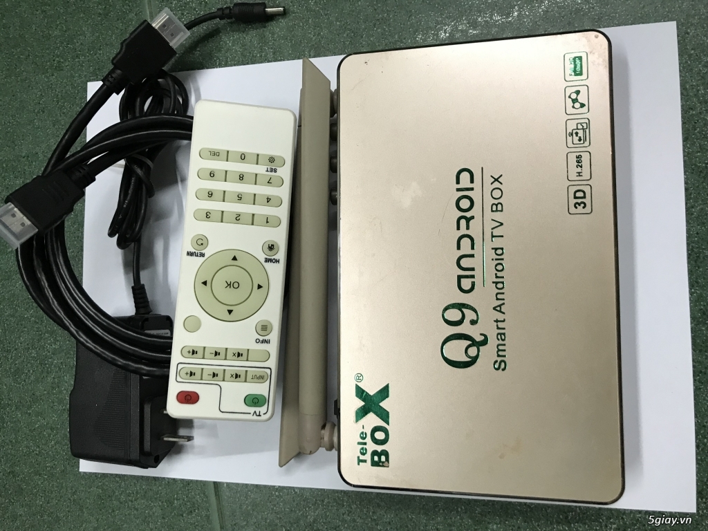 4K Smart tivi box Telebox Q9 nguyên zin End: 23h00 ngày 18-11-2019 - 3