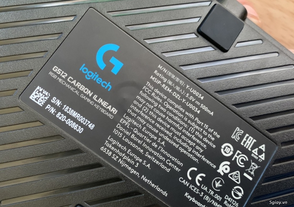 Bàn phím cơ Logitech G512 carbon - 2