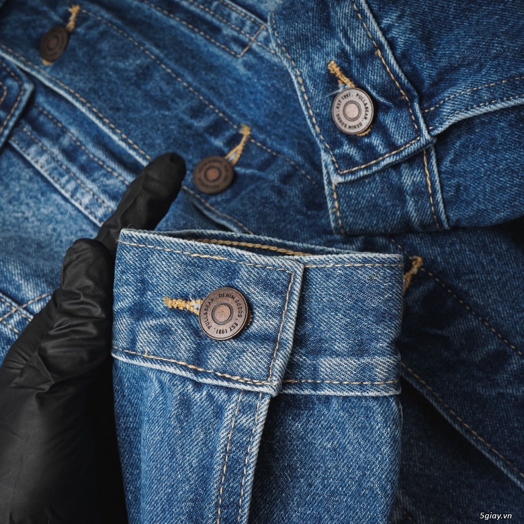 Áo khoác Jeans Nam Pull&Bear - 4