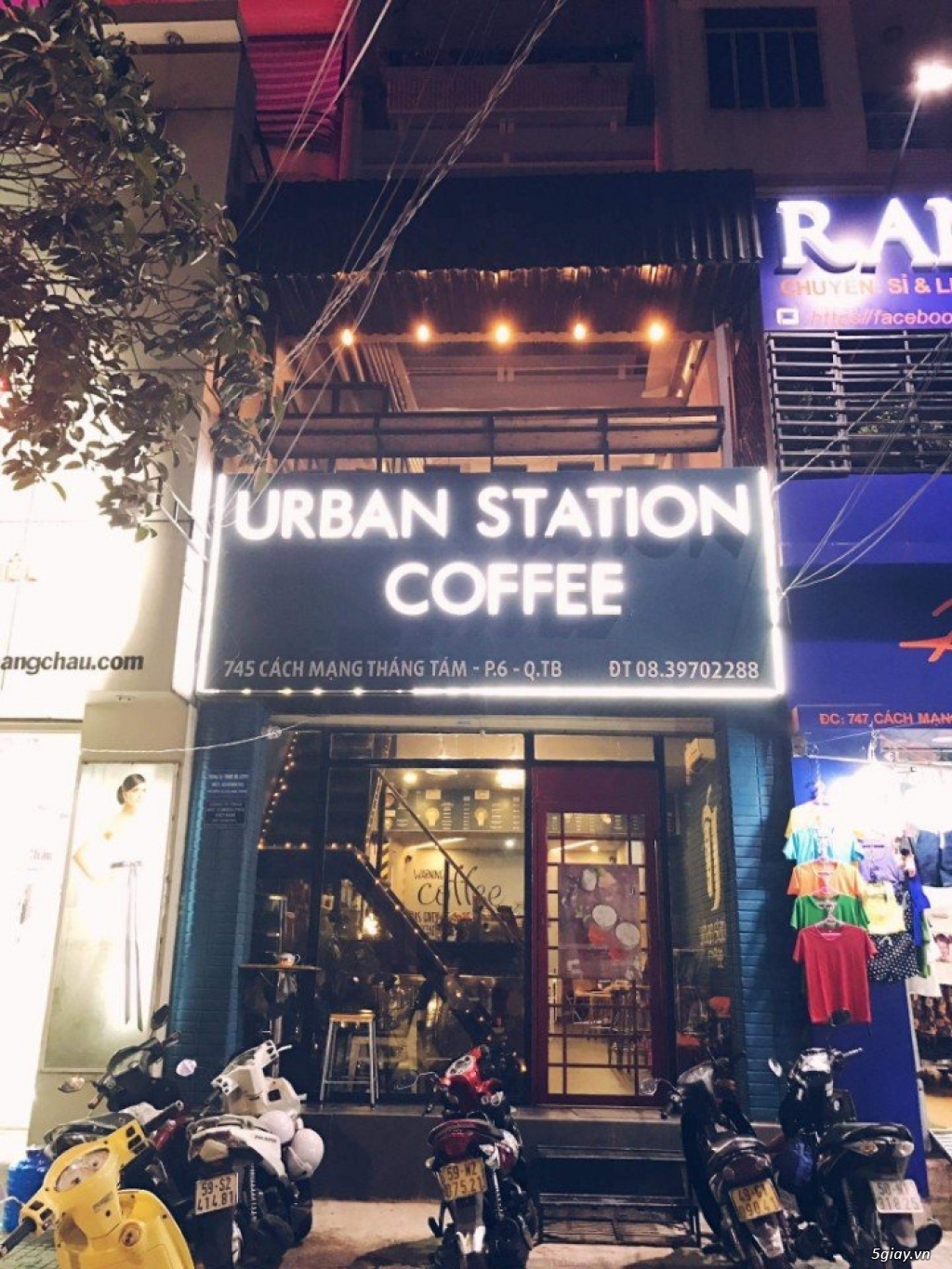 SANG quán Cafe thương hiệu Urban Station, 745 CMT8, Tân Bình, HCM - 3