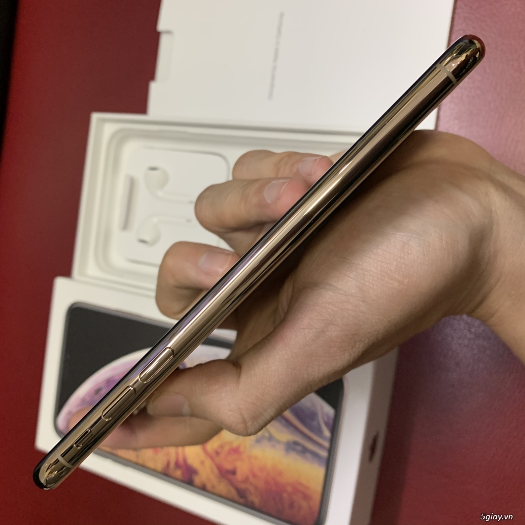 Xs max 256g gold ll/a máy mới chưa dùng bh 7/2020 full box - 3