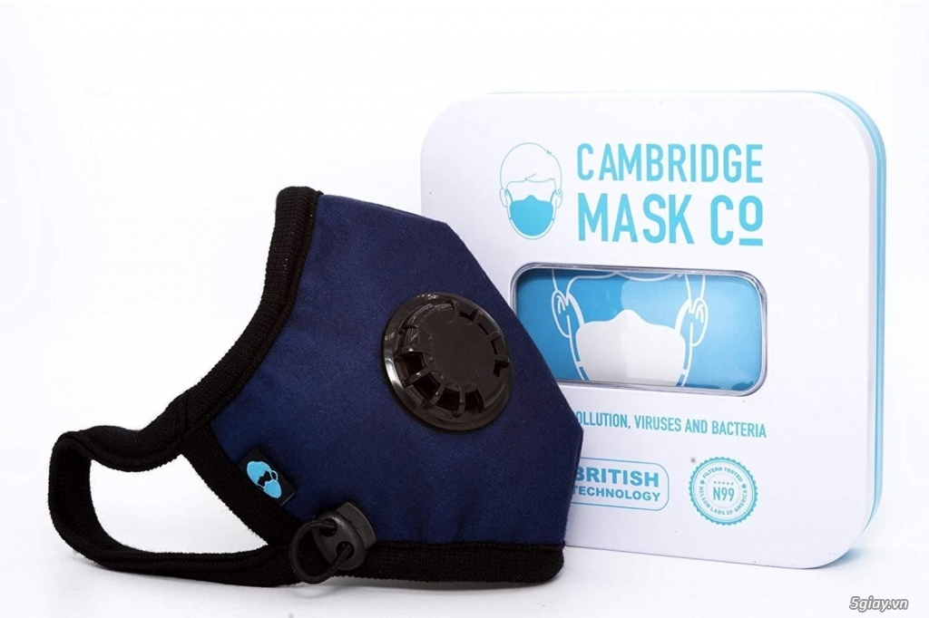 Khẩu trang chống bụi cao cấp  Anh Quốc Cambridge Mask - 5
