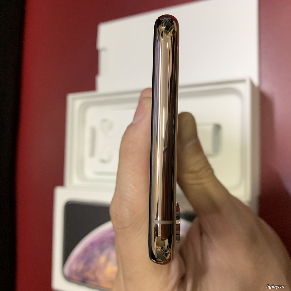 Xs max 256g gold ll/a máy mới chưa dùng bh 7/2020 full box - 2