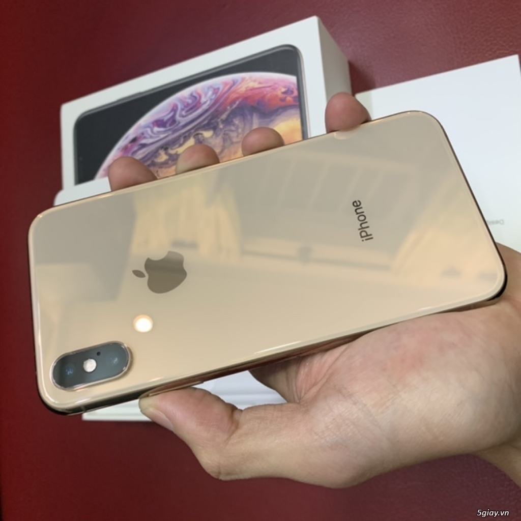 Xs max 256g gold ll/a máy mới chưa dùng bh 7/2020 full box