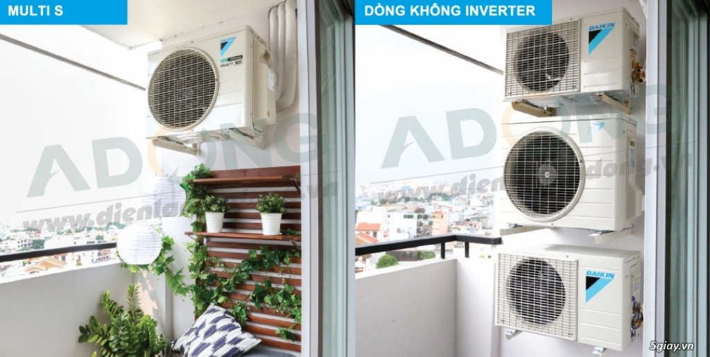 Máy lạnh daikin cho căn hộ chung cư, bảo hành 5 năm - 1