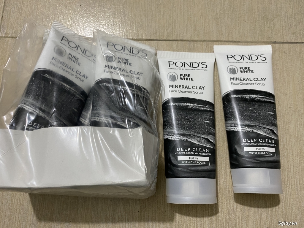 Block  sửa rữa mặt pond mineral clay end 23h59p ngày 22/11/2019