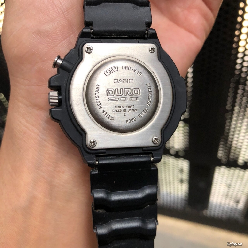 casio duro weight