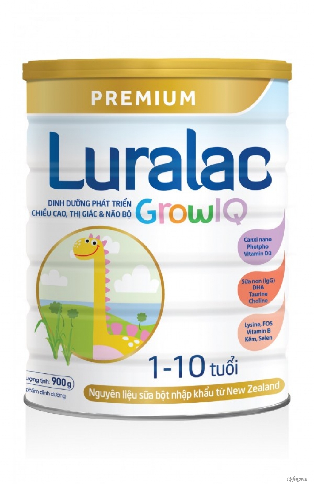 Sữa bột Luralac Grow IQ giúp trẻ cao lớn, thông minh - 2