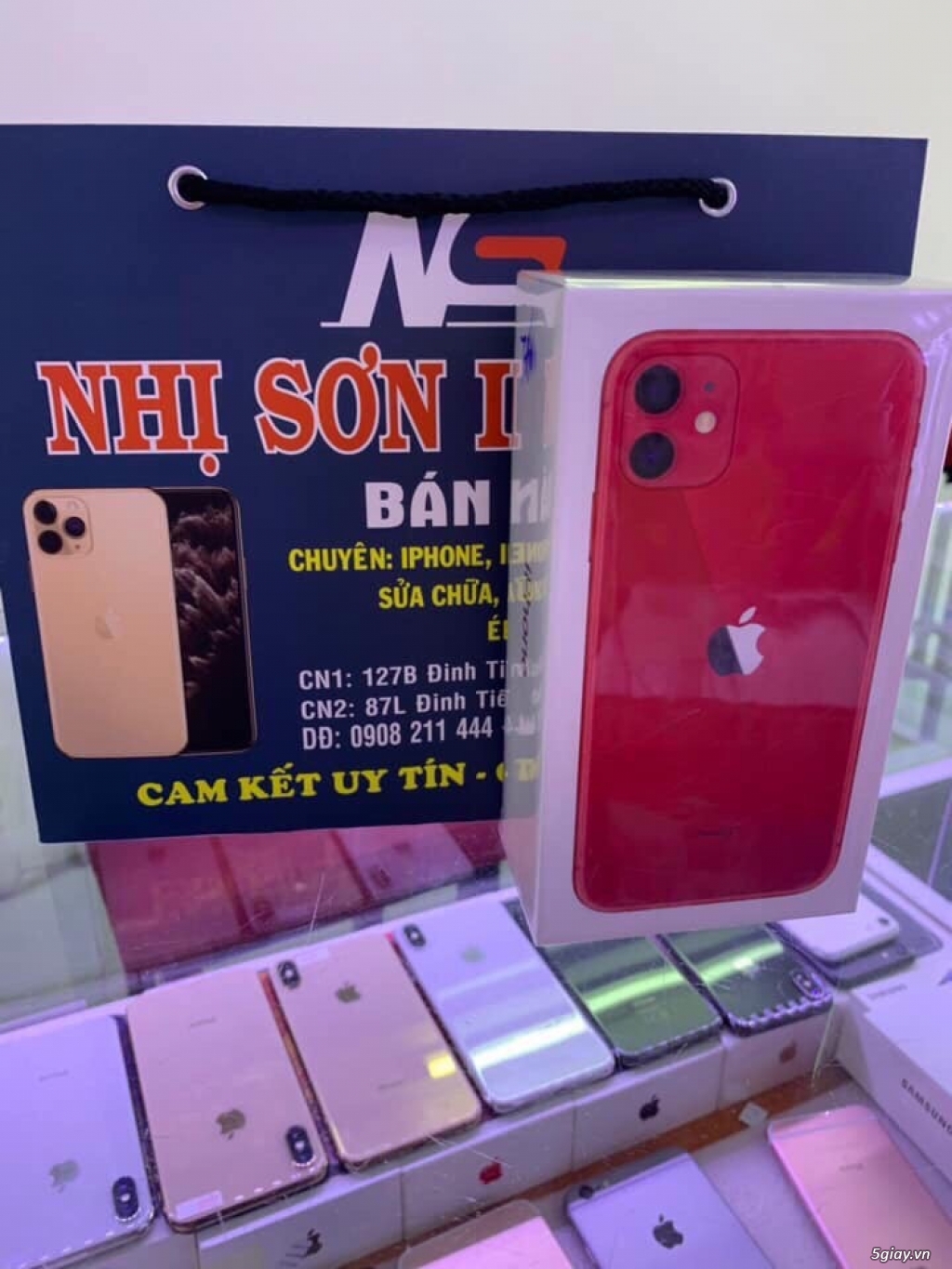 iphone 11 64gb cty màu đỏ