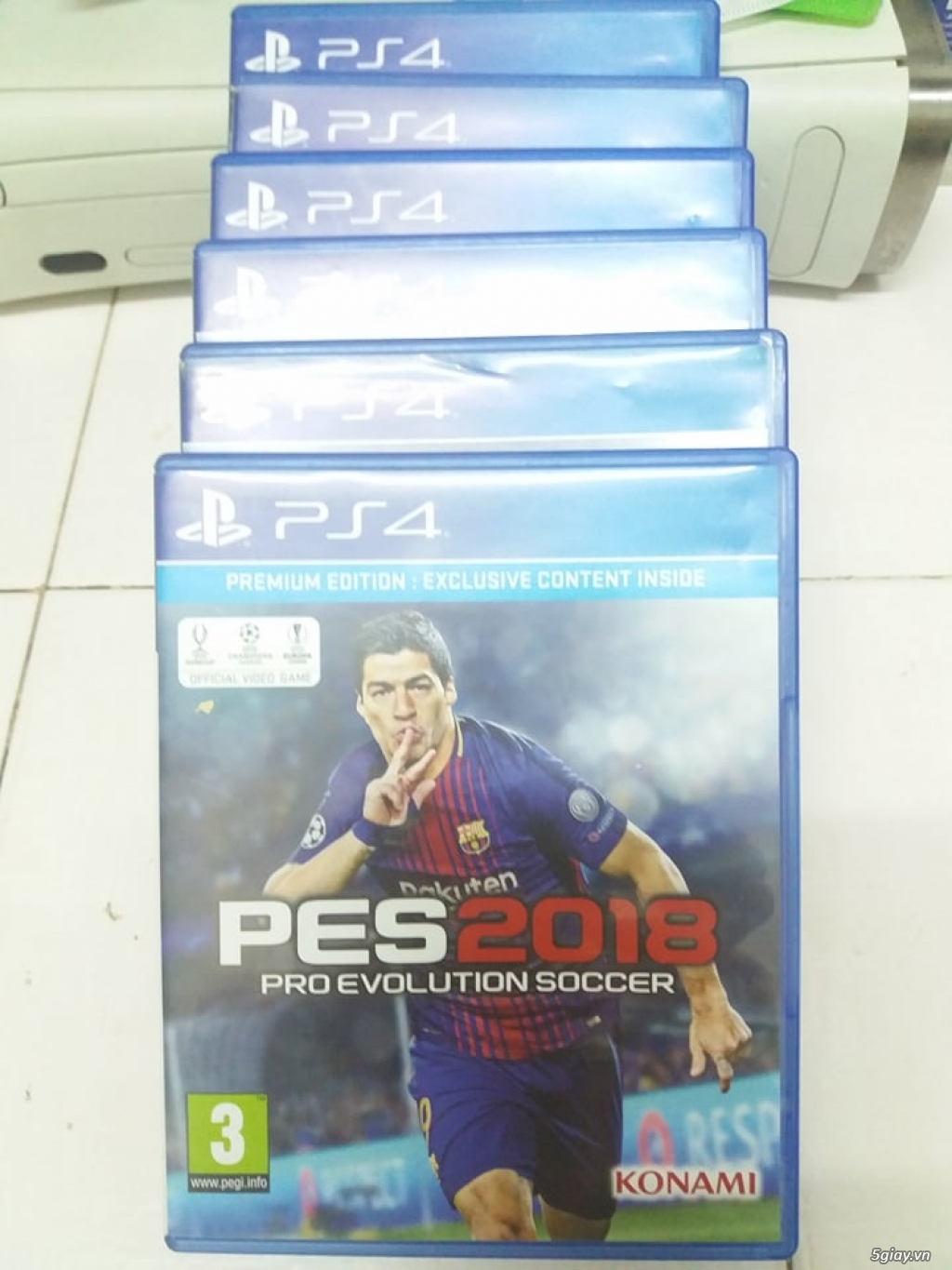 Đĩa PS4 PES 2018 fullbox