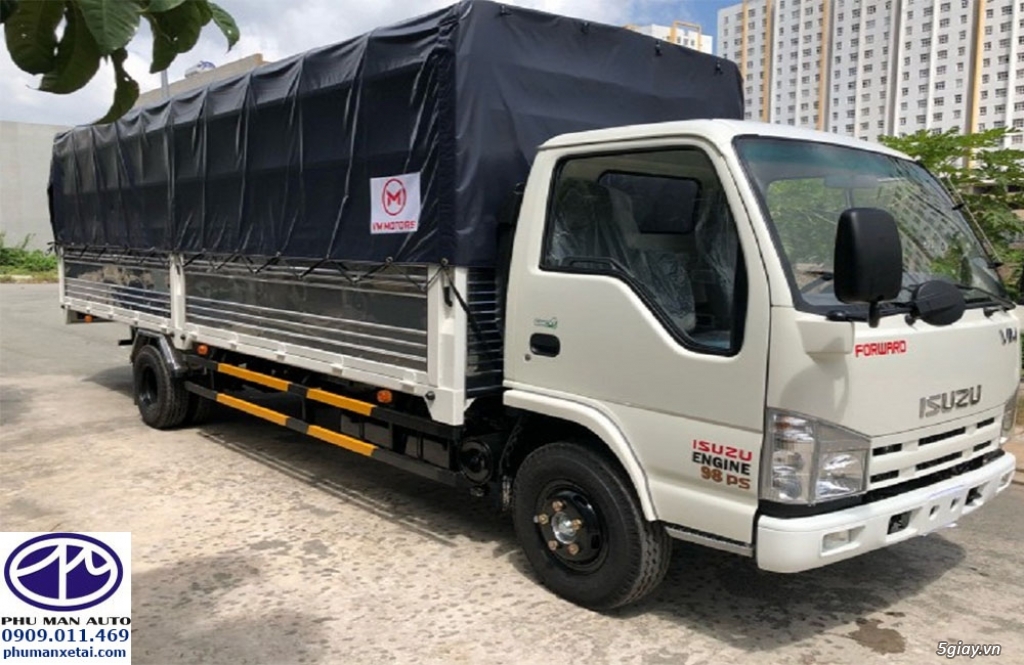 Bảng Giá Xe Tải ISUZU VM - 1.9 Tấn - 3.49 Tấn - 6.5 Tấn - 8.2 Tấn