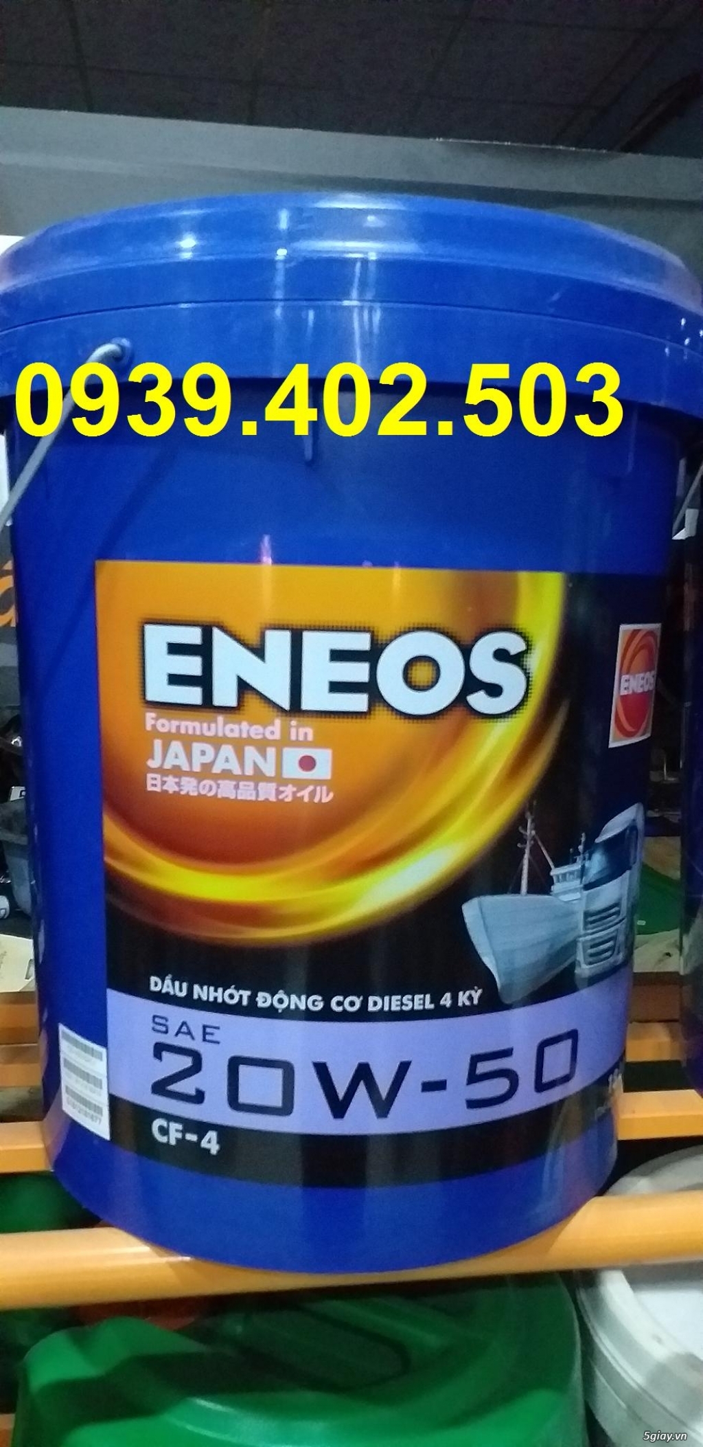 DẦU ĐỘNG CƠ ENEOS CF-4 20W50 18 lít