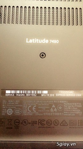 Dell Lattitude 7490 i7 16gb 512ssd. New 100%. xach tay US. - 3