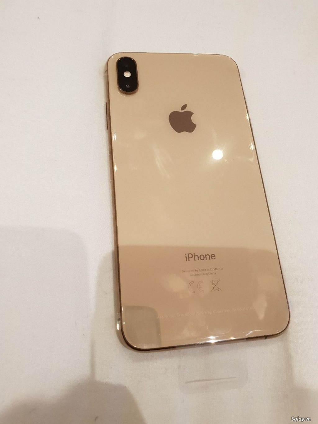 Bán Iphone Xsmax Gold 256gb Quốc tế mỹ 1 sim like new 98%