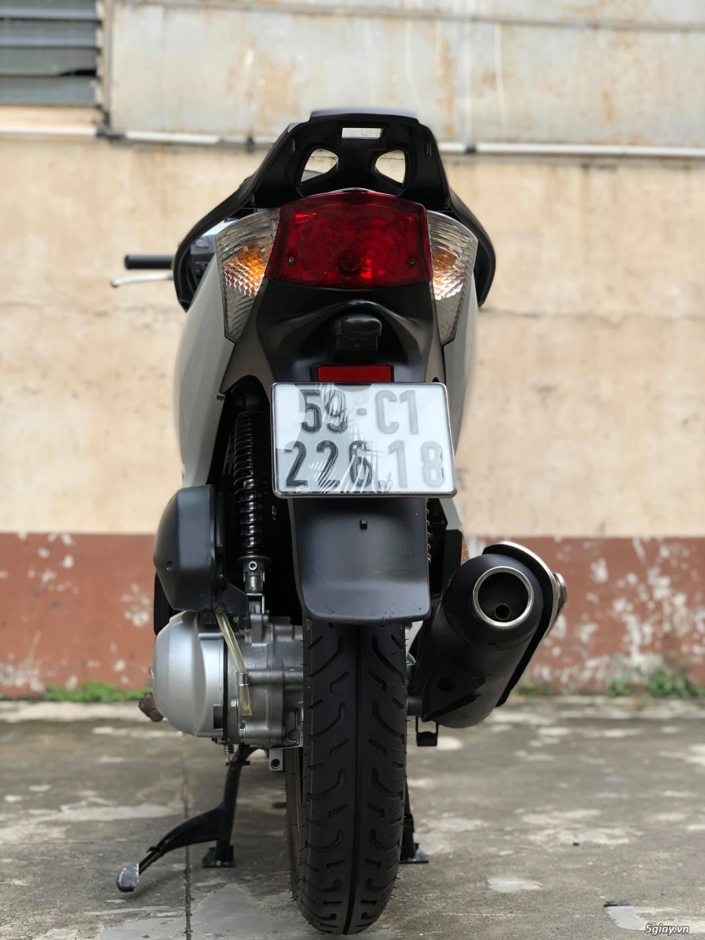 SH150 Nhập Ý, Trắng sporty zin SM 110 Date 2012