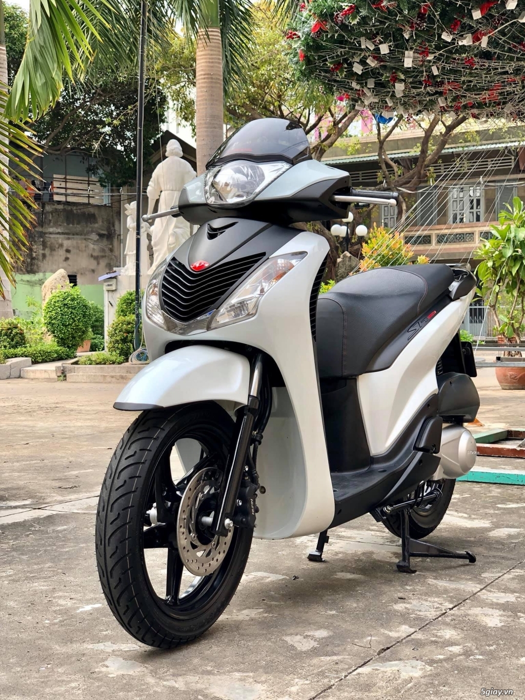 SH150 Nhập Ý, Trắng sporty zin SM 110 Date 2012 - 6