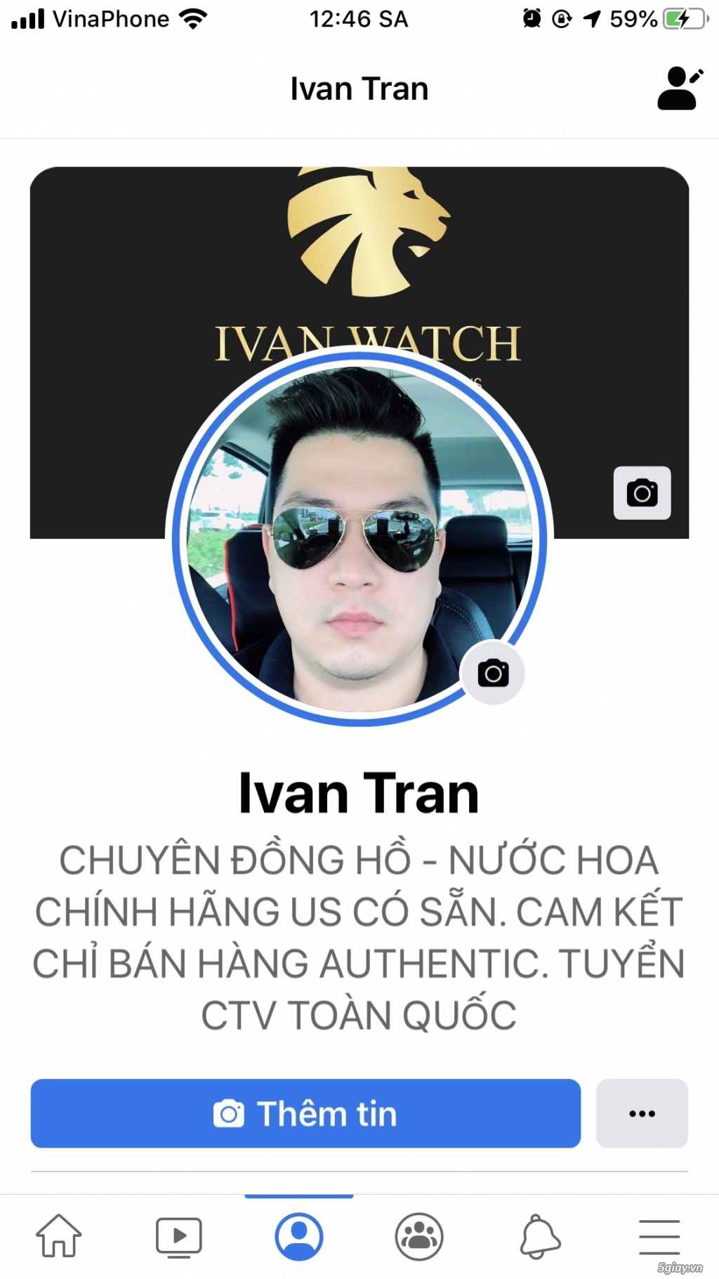 Ivan Tran Chuyên Đồng hồ xách tay US 100% - 4