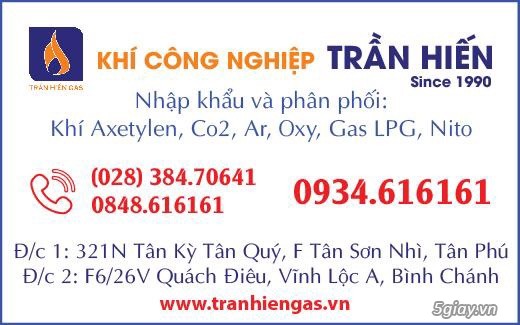 Chuyên kinh doanh khí công nghiệp ( Oxy y tế, Ar, Nitơ, Co², Acetylen ... ) - 15