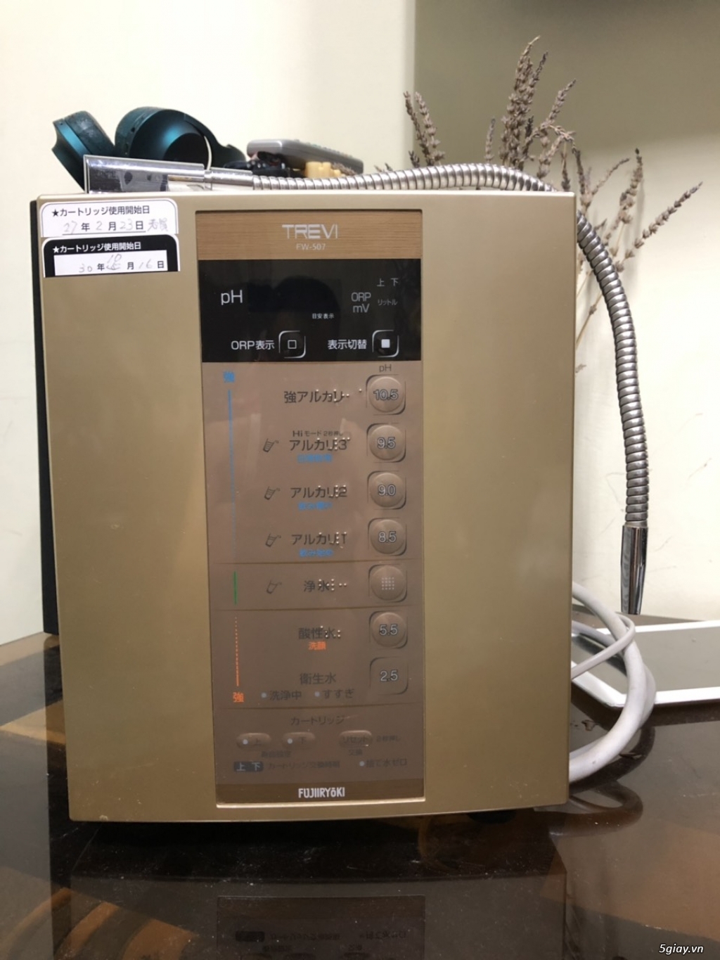 Cần bán: máy lọc nước ion kiềm nội địa Nhật Bản - 14