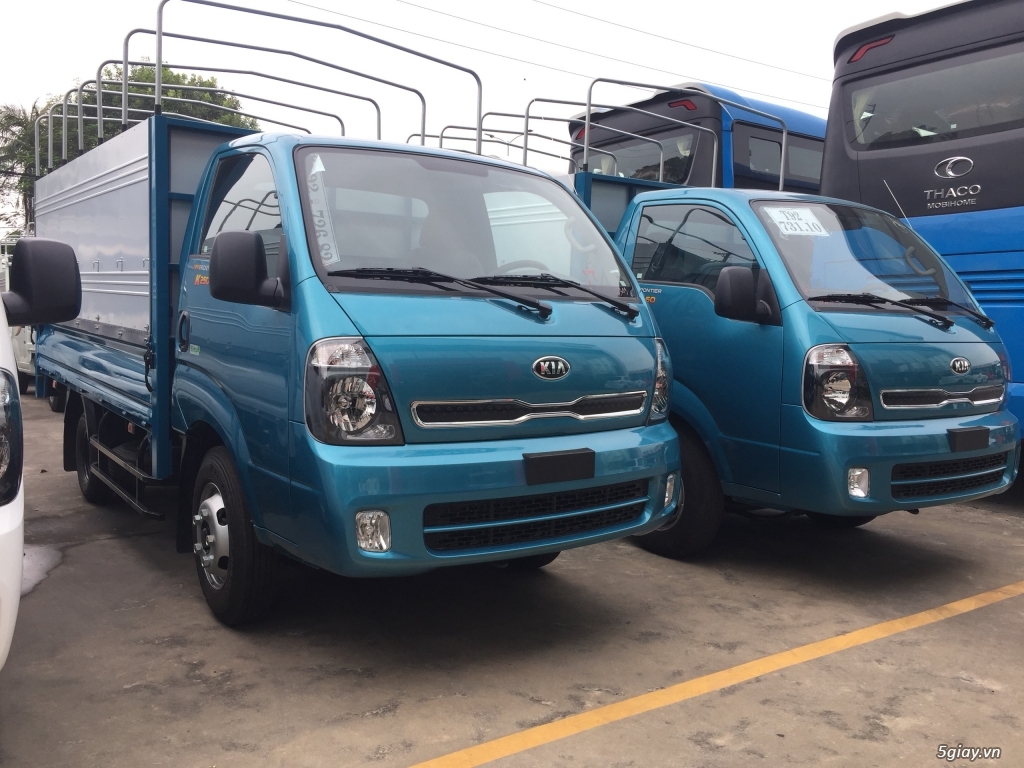 Bán xe tải Kia K250 Mui bạt 2,5 tấn New 2019 xanh lam - 8