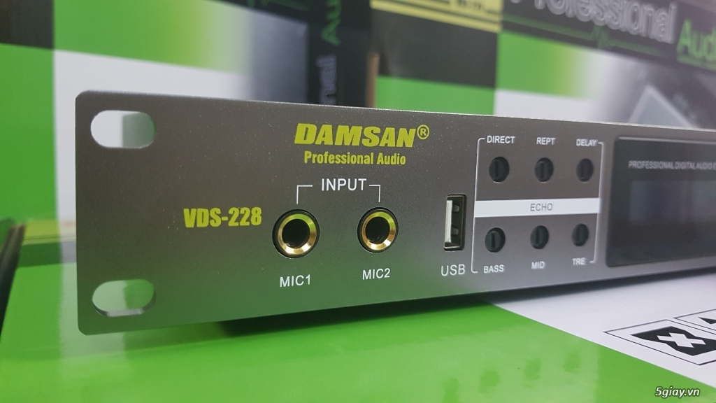 Vang karaoke DAMSAN audio VDS-228 bluetooth , Quang , AV