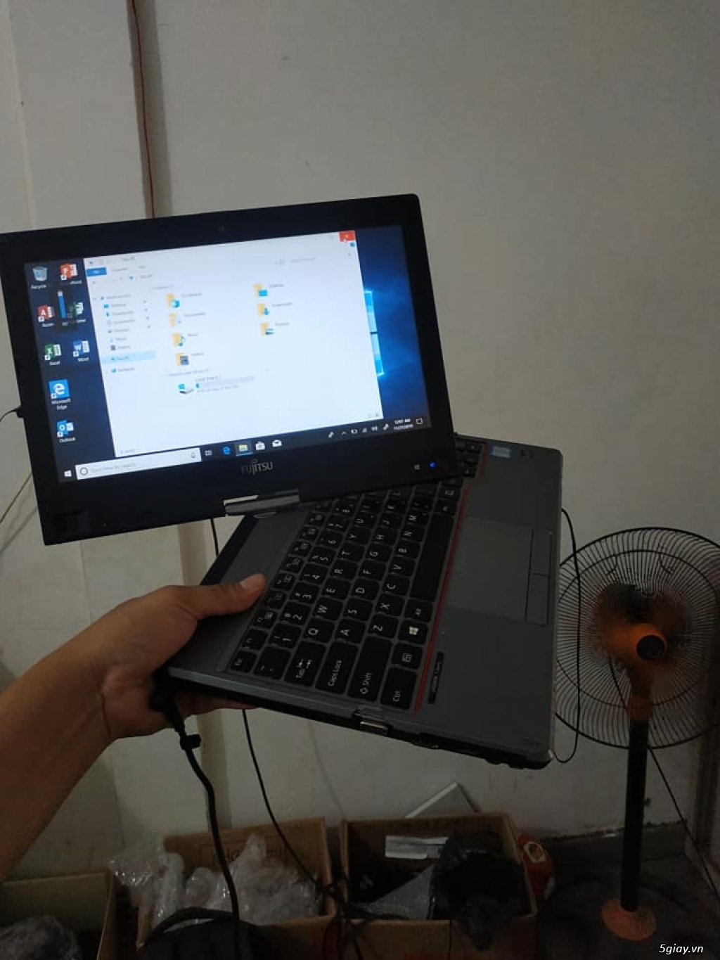 Laptop Fujitsu Life T726 -  Intel Core I7 / Màn hình xoay 180 độ - 1
